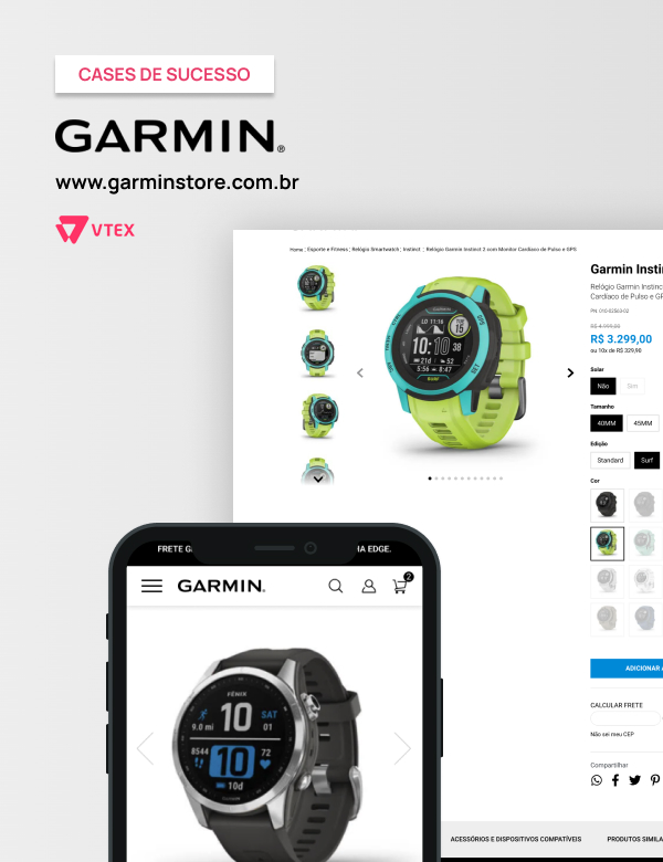 Garmin Brasil Loja Vtex